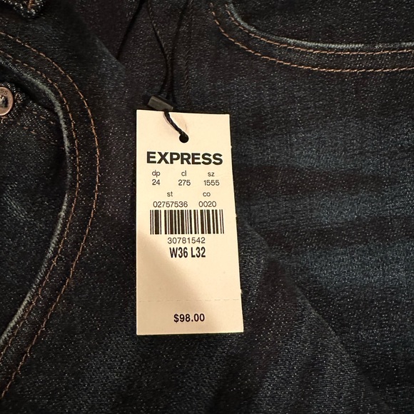 NWT Men’s Express Jeans - Picture 4 of 4